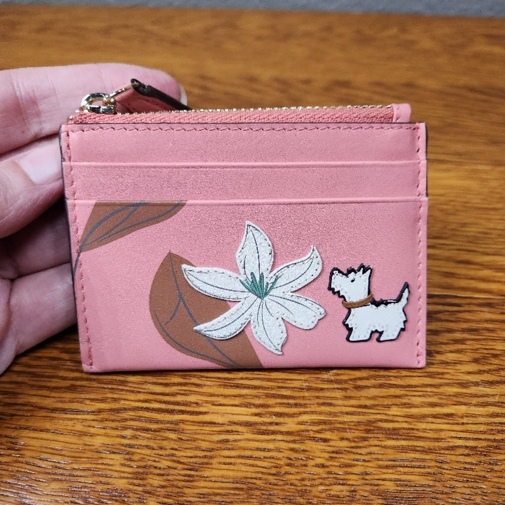 Radley Pretty PetalsSmall Zip Card & Coin Holder - Picture 5 of 5